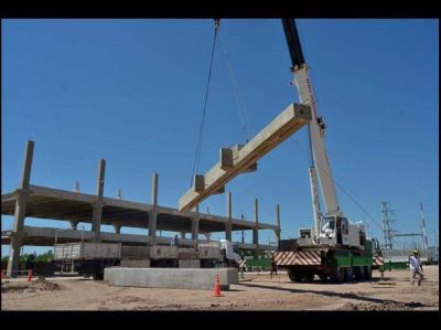 Construyen el primer pabell�n del nuevo hospital de la capital entrerriana