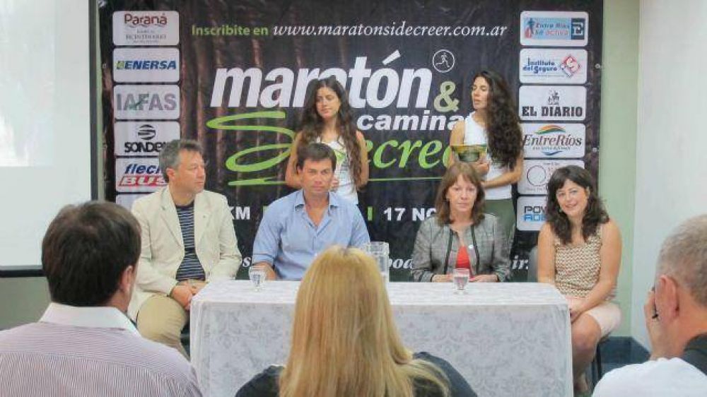 La marat�n Sidecreer se lanz� en la Casa de Entre R�os