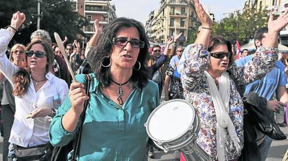 Una huelga general paraliza a Grecia