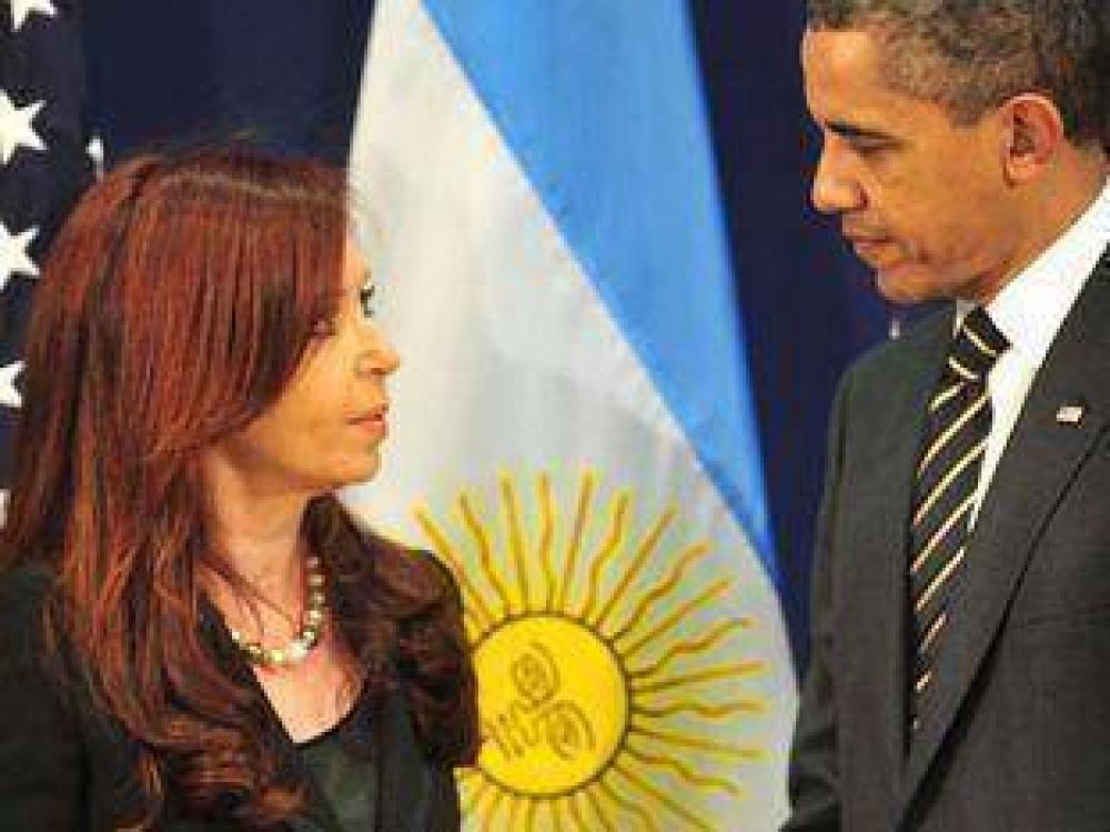 La Presidente envi� su felicitaci�n a Obama: "Ratifica la confianza en su liderazgo"