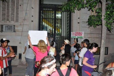 Duras consignas en la marcha por Sofia en Santa Rosa