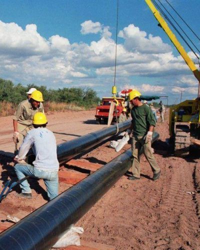 San Luis Agua inicia obras en el paraje El Recodo