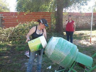 A buen ritmo contin�an los  trabajos en la Plaza Belgrano