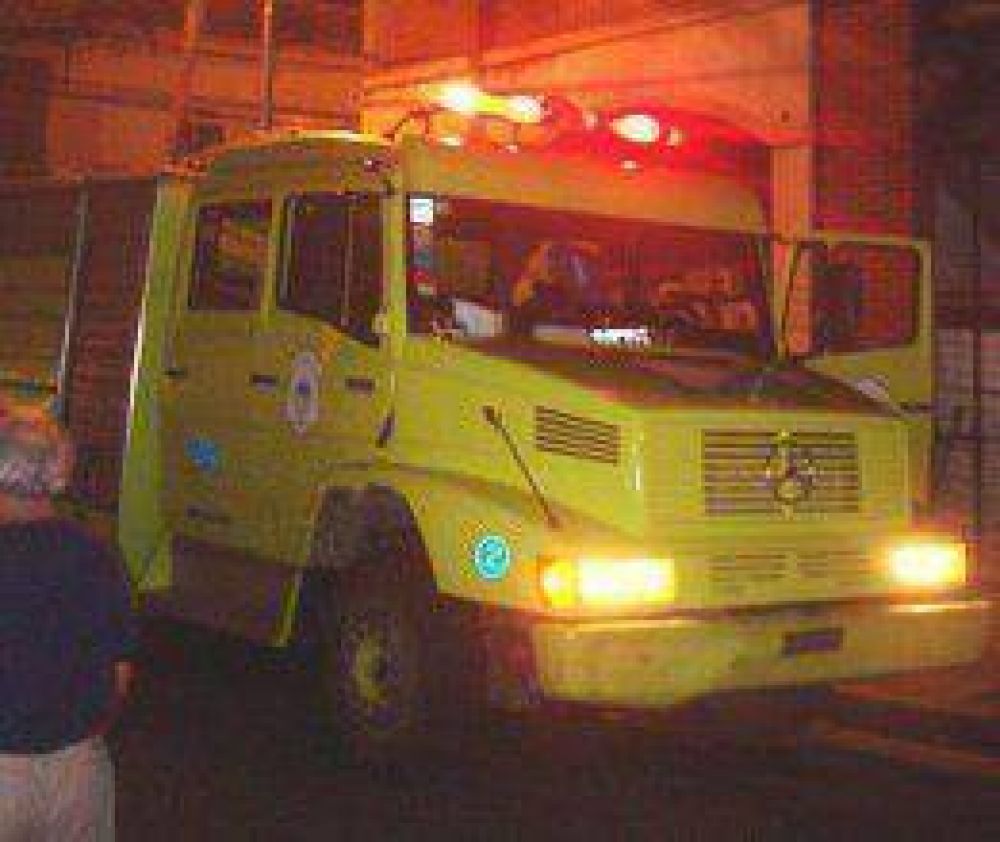 Ca�da de mamposter�a en pleno centro