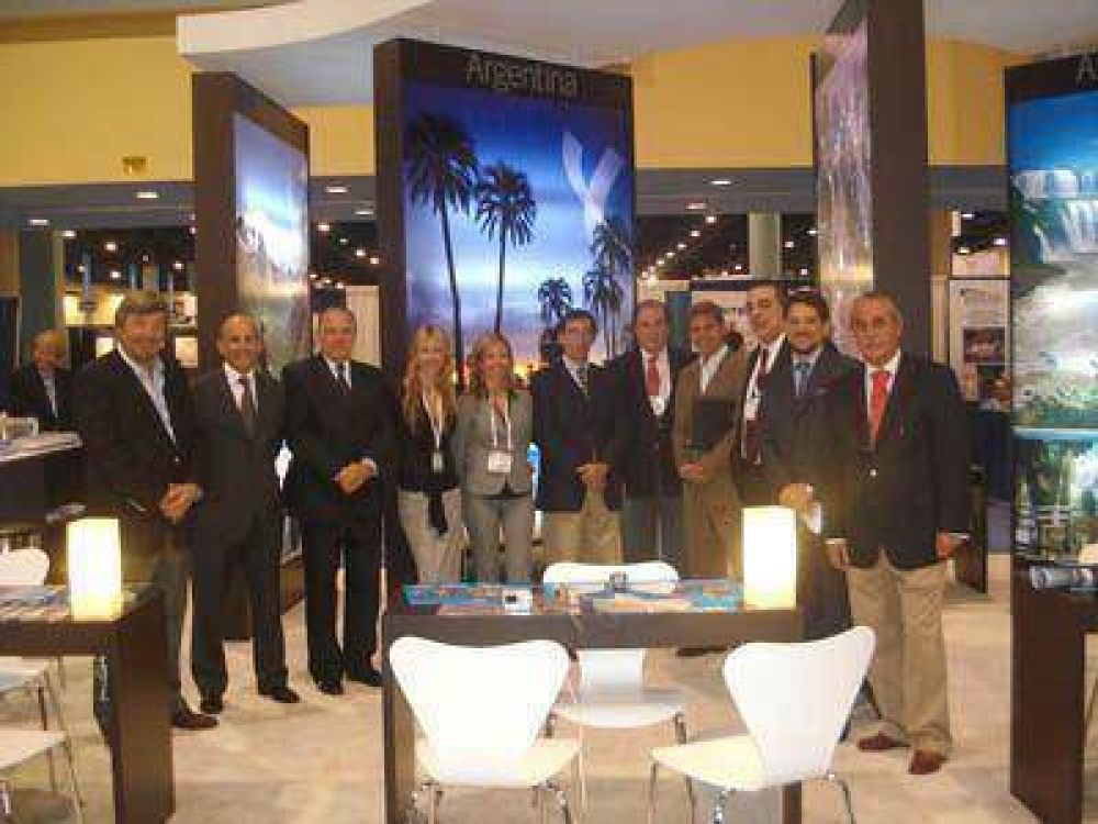 Mar del Plata tuvo su lugar en la feria mundial de cruceros