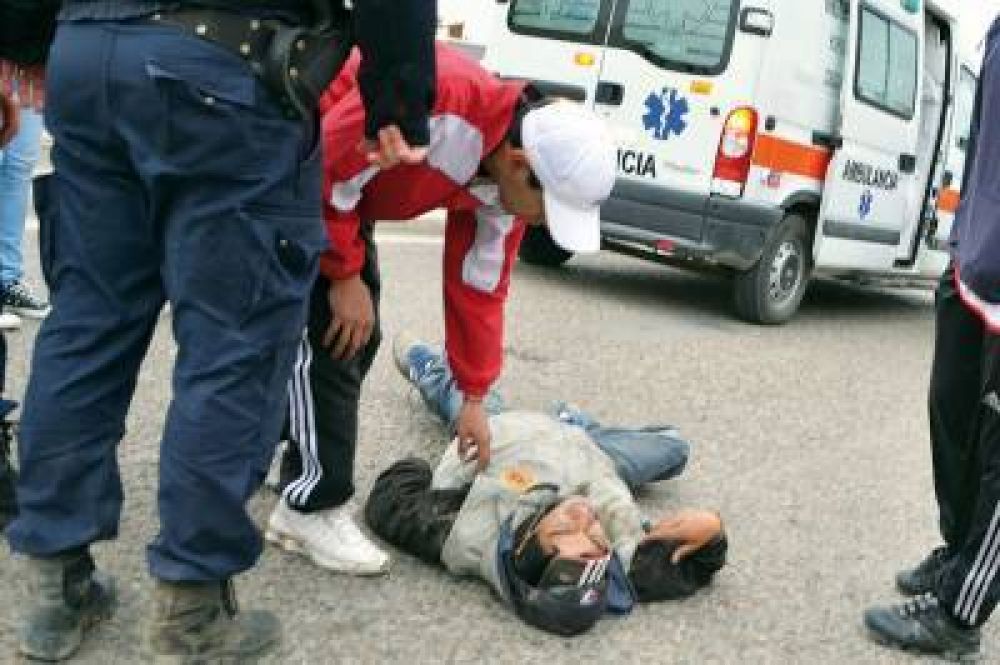 Falleci� el hincha de Hurac�n atropellado por colectivo