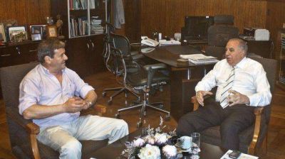 S�enz anunci� que el ministro de Salud de la Naci�n firmar� un convenio con Buzzi