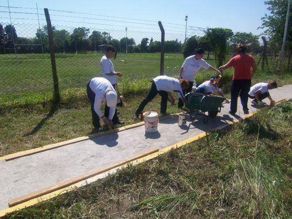 La cooperativa �Bicentenario I� avanza con obras en San Mart�n