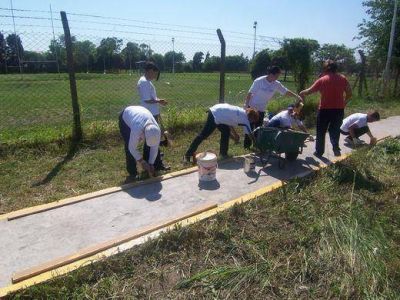 La cooperativa �Bicentenario I� avanza con obras en San Mart�n