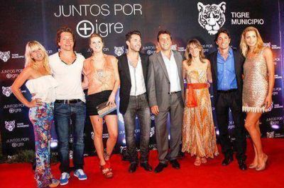 Massa organiz� una cena con artistas, deportistas y empresarios
