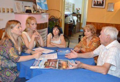 Luberriaga se reuni� con el presidente del Centro de Jubilados y Pensionados nacionales de San Luis