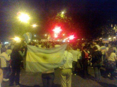 El 8N se hizo sentir en Mar del Plata