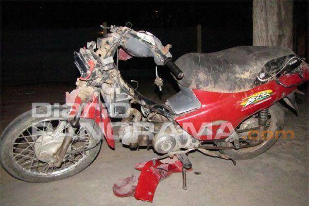 R�o Hondo: un hombre pierde la vida al chocar con su moto en la Ruta 93 
