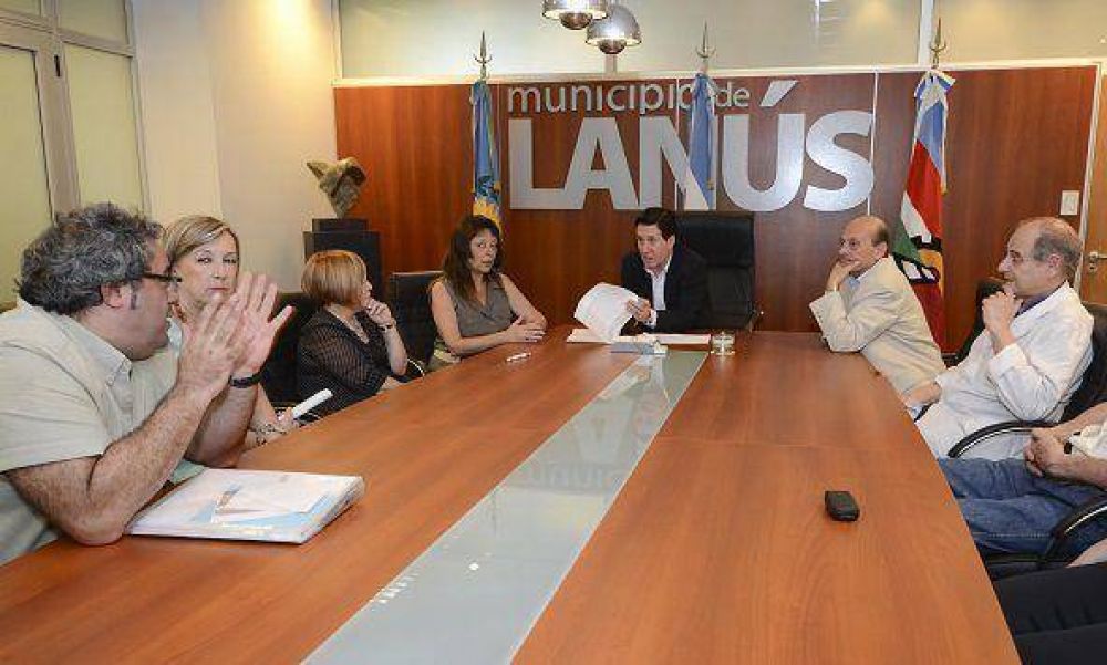 Lan�s: firman el convenio "Hospital Amigable" con la Fundaci�n Habitat