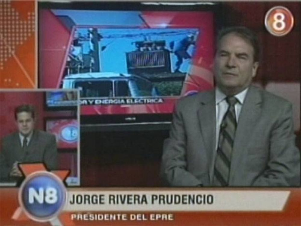 Rivera Prudencio reconoci� que pueden haber cortes de energ�a