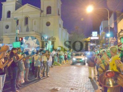 Una multitud sali� a protestar