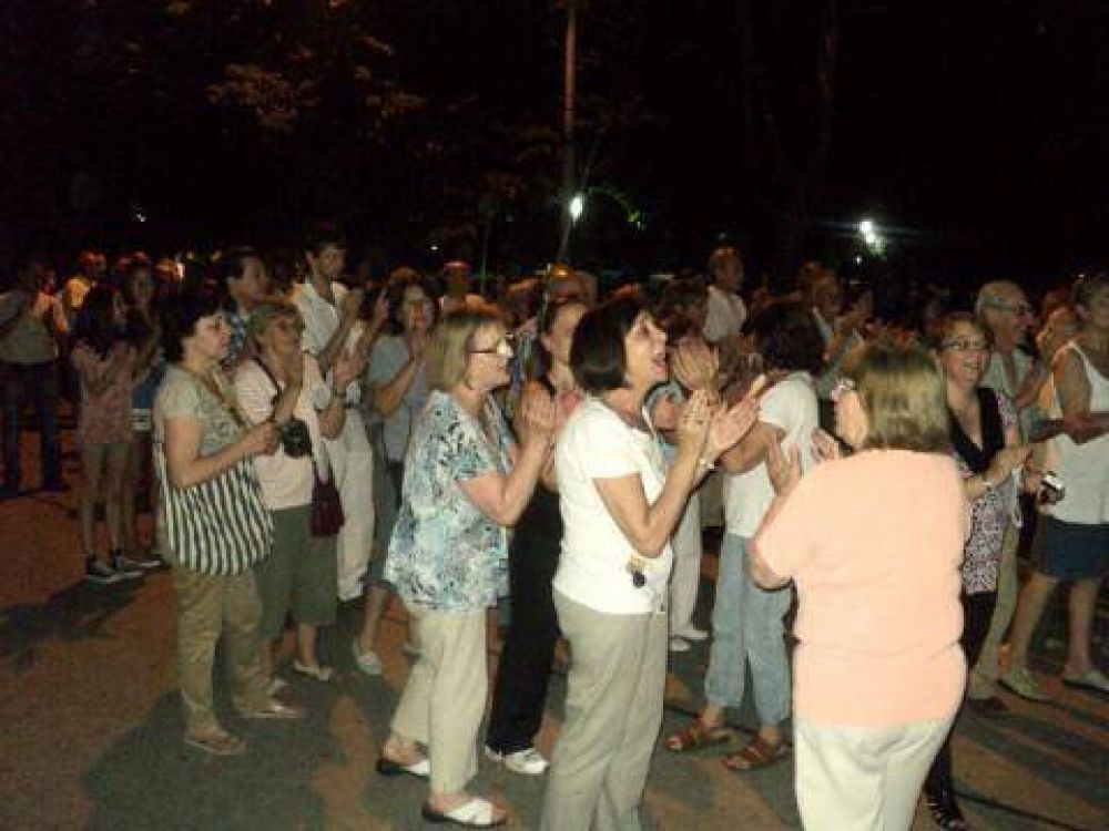 8N: Importante cantidad de vecinos se movilizaron en Bragado