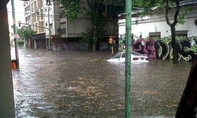 Bronca de los vecinos de Belgrano, Palermo y Villa Crespo tras otra inundaci�n