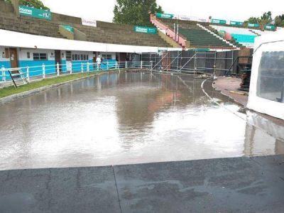 Por la lluvia e inundaciones, se supendieron recitales