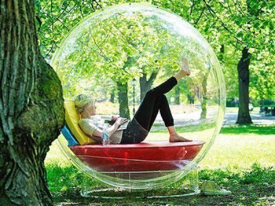 Se venden burbujas para desconectarse del mundo