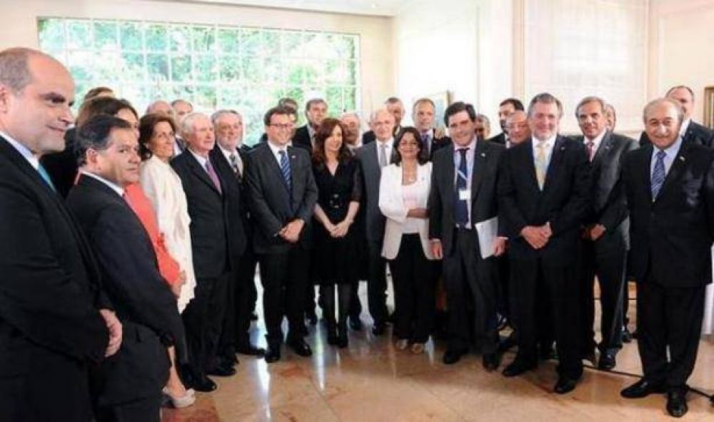 Respaldo presidencial a la tarea de integraci�n en la que participa Corpacci