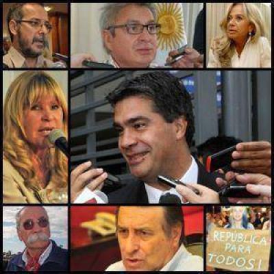 Autoridades de la pol�tica local hablan del 8N  