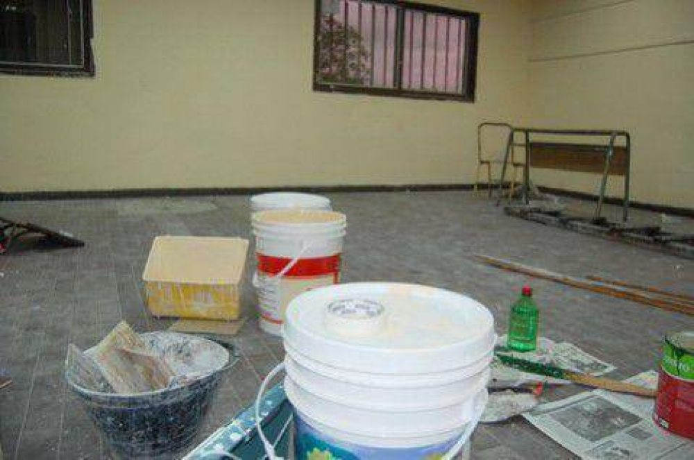 Se invirtieron 30 mil pesos en mejoras edilicias para la escuela Rosendo Fraga