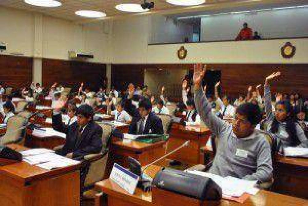 Culmin� el X Parlamento Juvenil Provincial