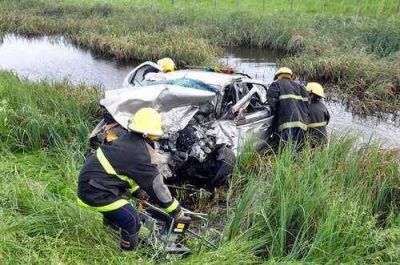 Un matrimonio y su nieta fallecieron en un choque que hubo ayer en la Ruta 226