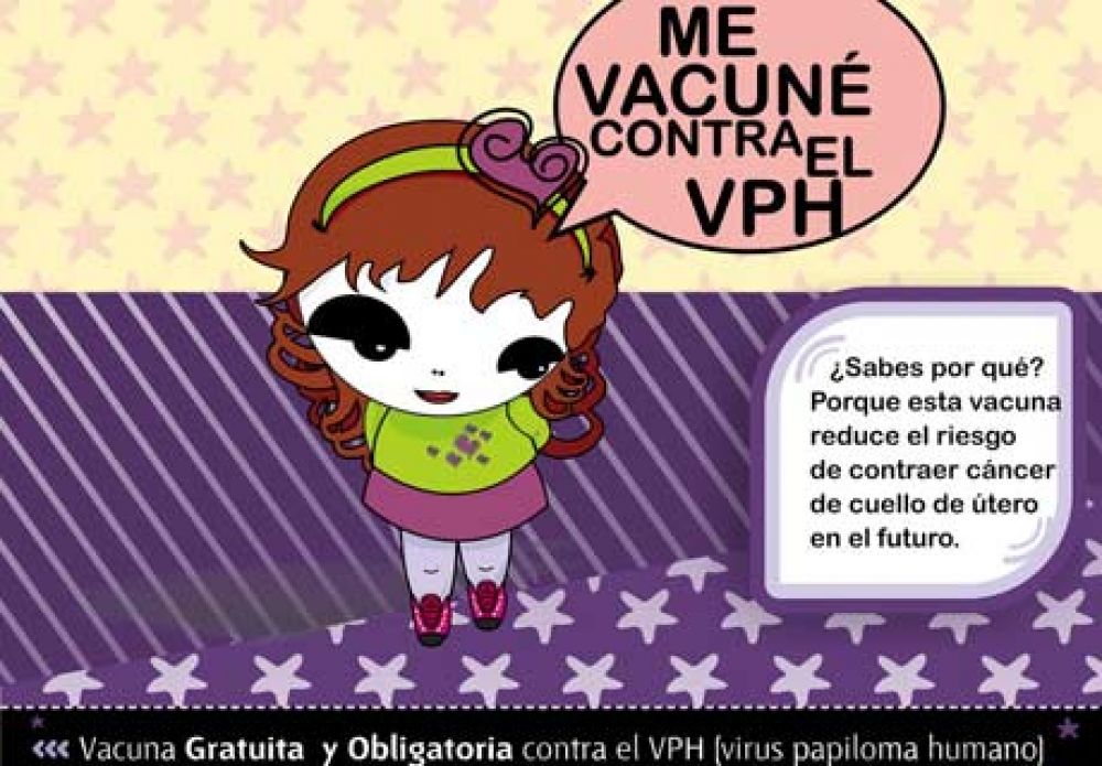 VPH: El 70% de las ni�as de 11 a�os ya recibieron la vacunaci�n completa