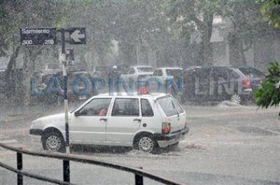 La lluvia de 15 mm trajo ayer alivio en la sensaci�n t�rmica