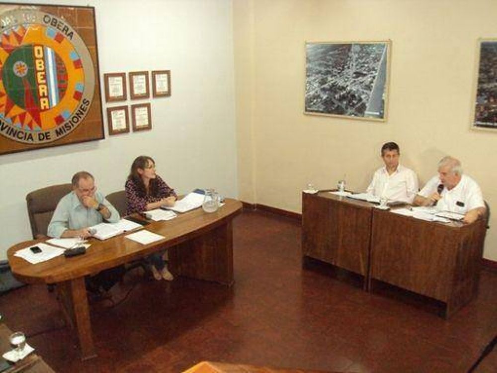 Ober�: Se realiz� la sexta sesi�n ordinaria de la Convenci�n Constituyente municipal