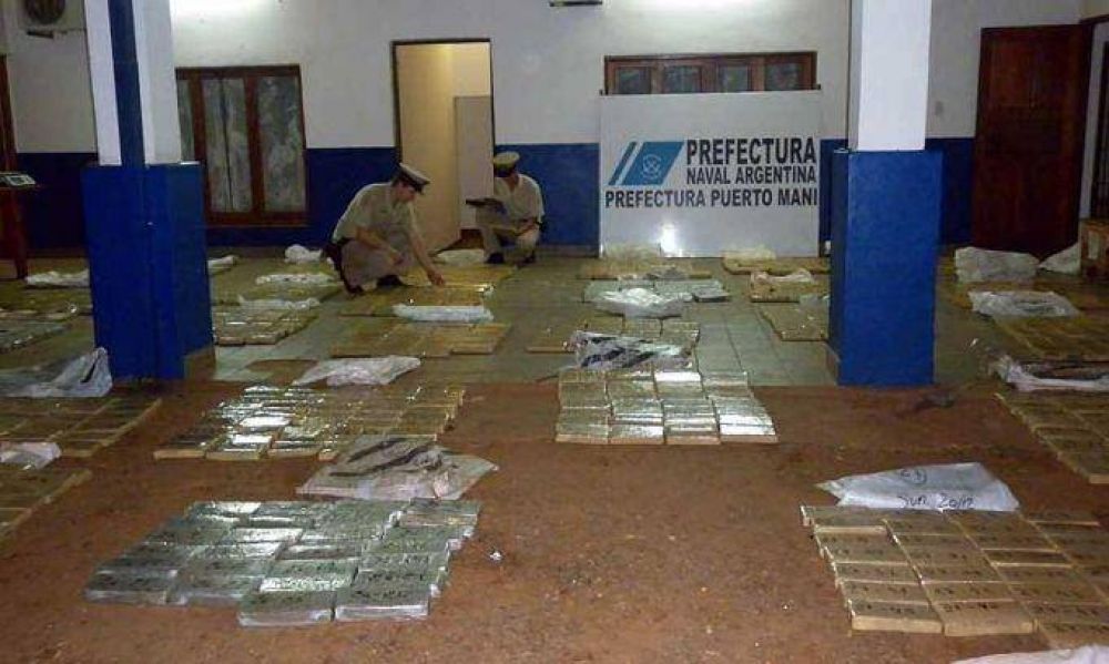 Misiones: Prefectura Naval secuestr� marihuana valuada en m�s de 4 millones de pesos