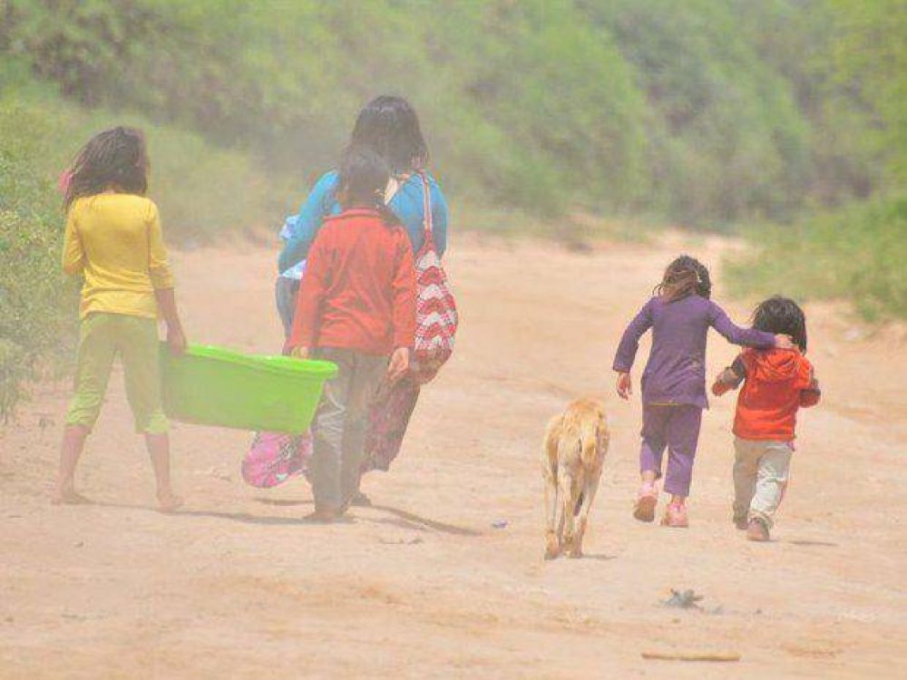 Una nueva ayuda social para familias abor�genes con hijos