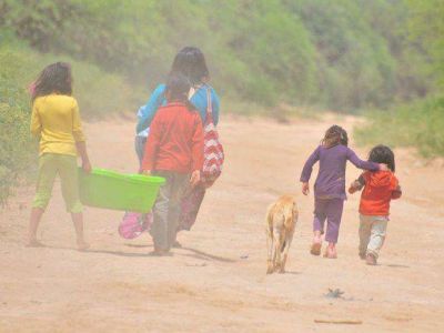 Una nueva ayuda social para familias abor�genes con hijos