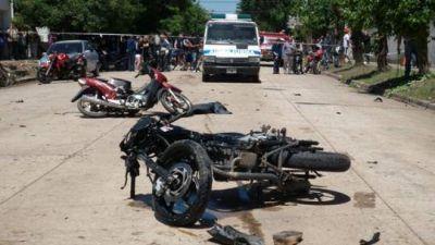 Falleci� el otro motociclista accidentado ayer