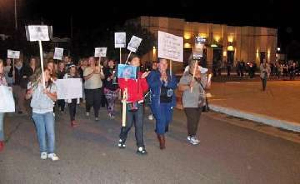 Castex march� y pidi� justicia por Sof�a
