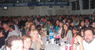 Gorosito particip� de la cena de los empleados municipales de Saladillo