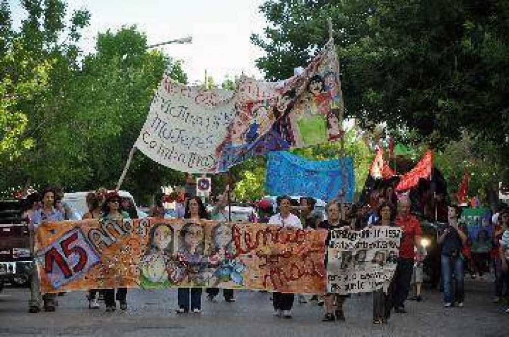 Una manifestaci�n denunci� complicidad estatal