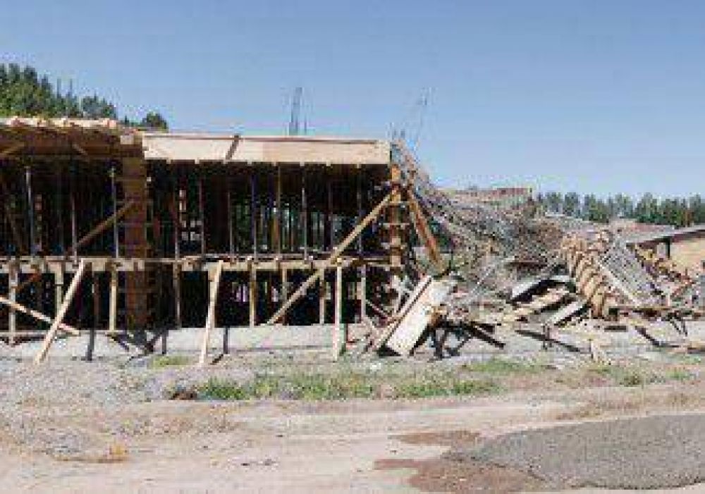 Se derrumb� una construcci�n que hab�a sido multada por no tener permiso municipal 