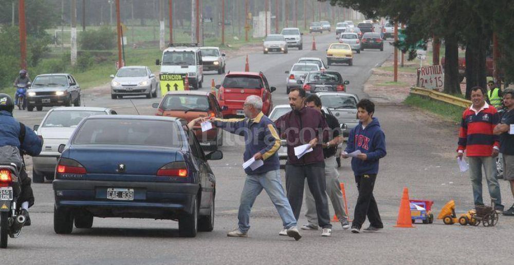 Ruta 1: vecinos reclamaron por las demoras en las obras