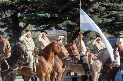 Las tradiciones brillaron� justamente en el D�a de la Tradici�n