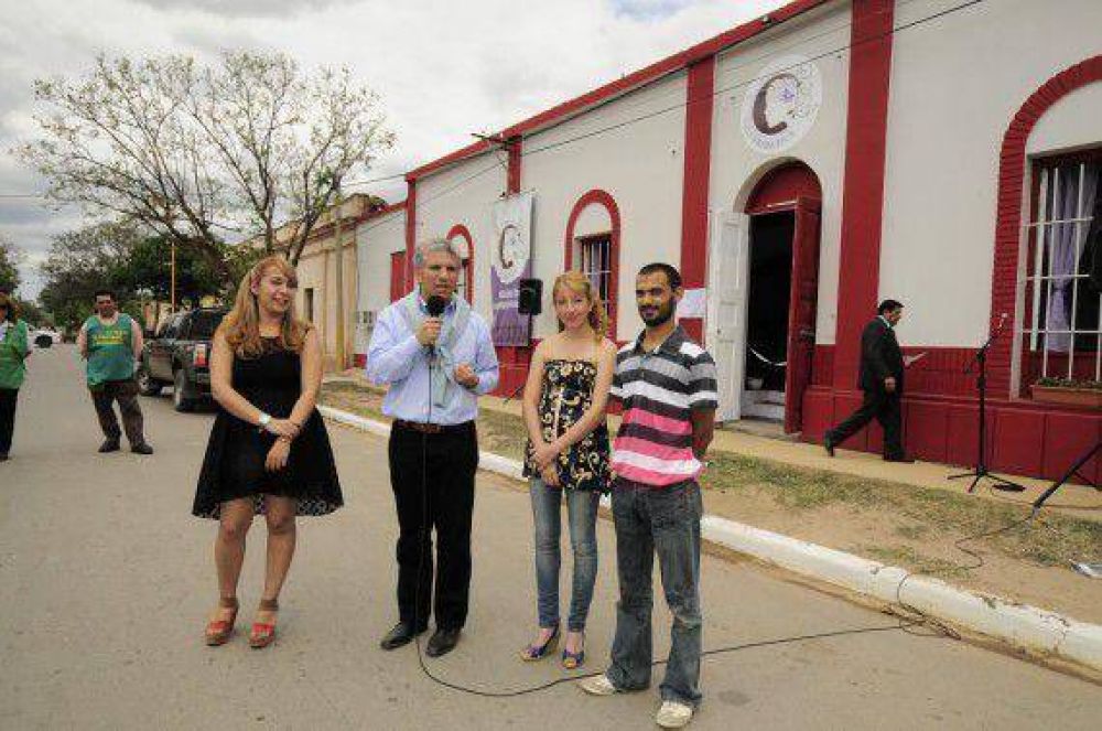 Una nueva empresa de J�venes sanluise�os abri� sus puertas