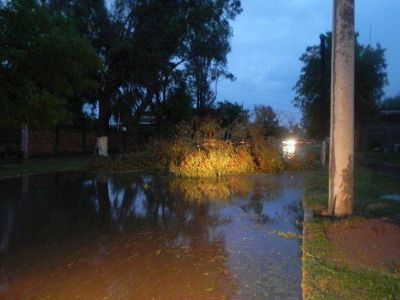 Fuerte temporal en Buena Esperanza 