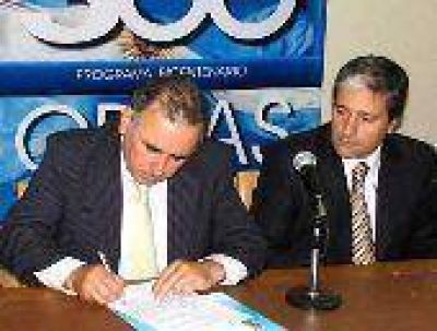 Obras de agua potable para Coronel Dorrego