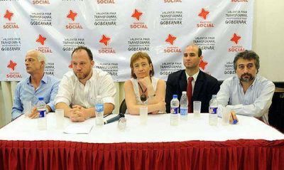 Con consignas y sin propuestas, Fabiana R�os present� el Partido Social