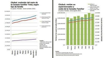 Una familia necesita como m�nimo $300 por d�a para vivir en Chubut