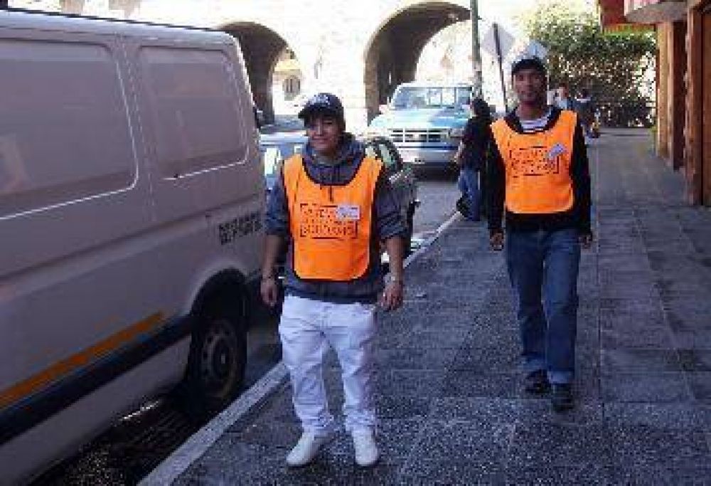 Buen debut del estacionamiento medido en Bariloche