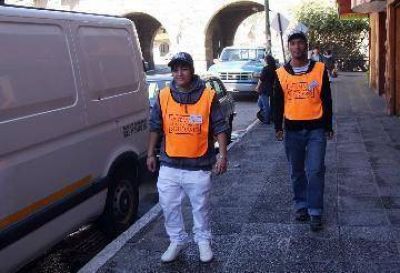 Buen debut del estacionamiento medido en Bariloche