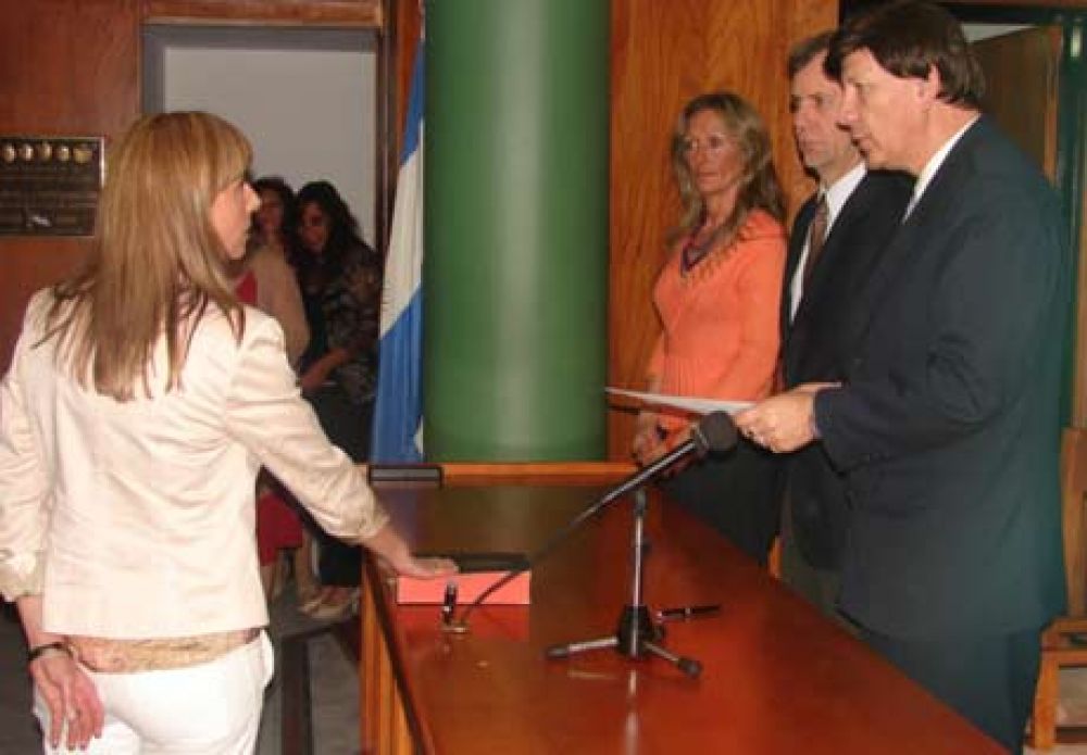 Asumi Gabriela Tamarit como Jueza titular del Juzgado Civil N 1 de Viedma